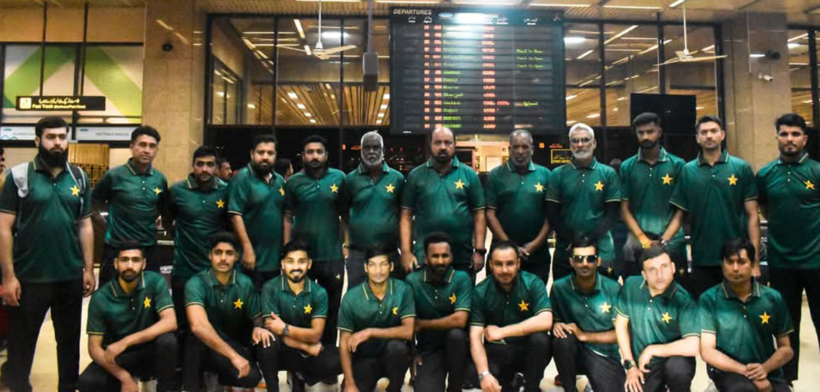 پاکستان فزیکل ڈس ایبل کرکٹ ٹیم سری لنکا پہنچ گئی، ملتان اور بہاولپور کے چھ کھلاڑی شامل